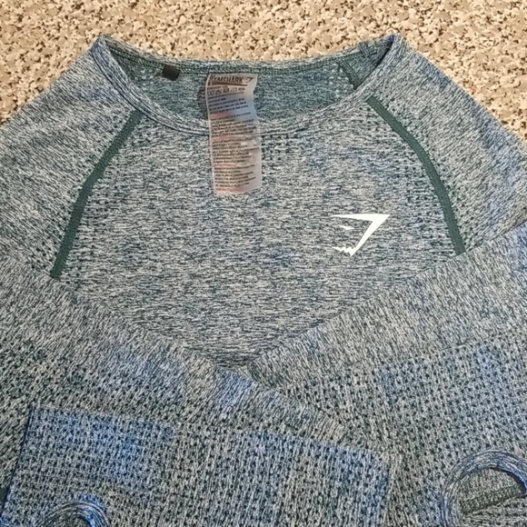 Gymshark Tops - Gymshark Vital Seamless Long Sleeve Crop